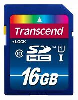 Карта памяти SDHC Transcend 16ГБ TS16GSDU1