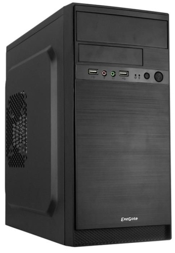 Корпус Minitower EXEGATE QA-408 Black EX265191RUS