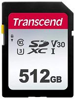 Карта памяти SDXC Transcend 512 Гб V30 TS512GSDC300S