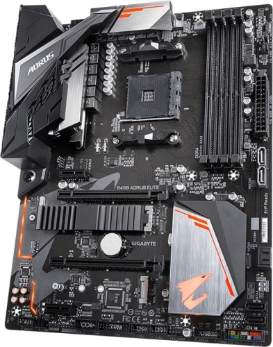 Мат. плата SocketAM4 GIGABYTE B450 AORUS ELITE B450AORUSELITE фото 3