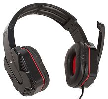 Гарнитура Defender GAMING WARHEAD G-260 RED/BLACK 64121