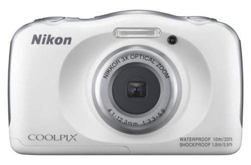 Цифровой фотоаппарат Nikon CoolPix W100 белый VQA010K001 фото 2