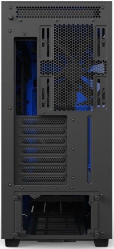 Корпус Miditower NZXT CA-H700W-BL H700i SMART MATTE BLACK/BLUE фото 3