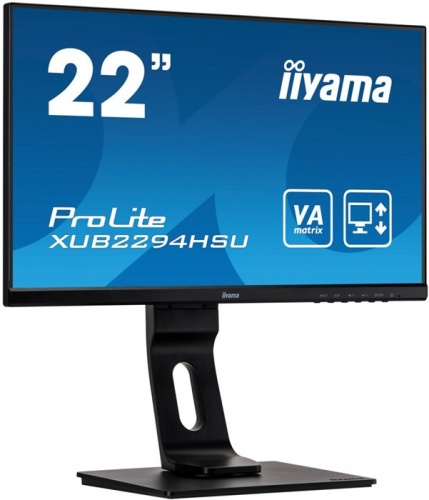 Монитор Iiyama ProLite XUB2294HSU-B1 черный фото 3