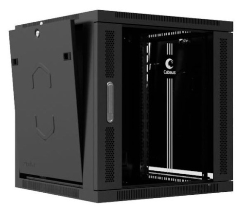 Шкаф телекоммуникационный Cabeus SH-05F-6U60/60-BK фото 3 Шкаф телекоммуникационный Cabeus SH-05F-6U60/60-BK фото 3