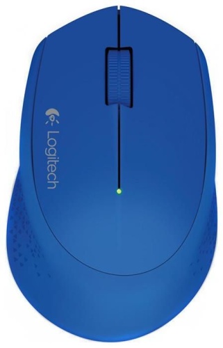 Беспроводная мышь Logitech M330 Silent Plus синий 910-004910 фото 2