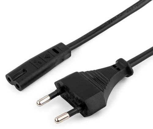 Кабель питания Gembird PC-184/2-1.8М black (PC-184/2-1.8М) фото 2