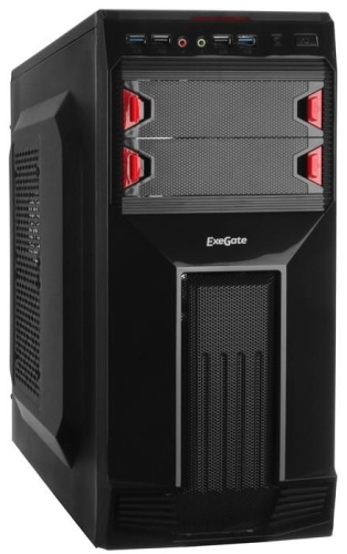 Корпус Miditower EXEGATE AB-224U Black EX261425RUS