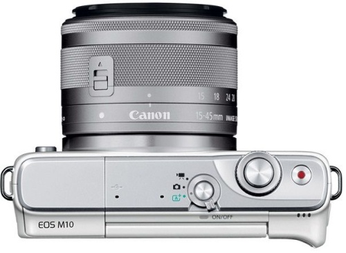 Цифровой фотоаппарат Canon EOS M10 белый 0922C012 фото 6