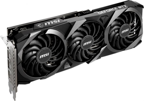 Видеокарта PCI-E MSI RTX 3060 Ti VENTUS 3X 8G OC LHR