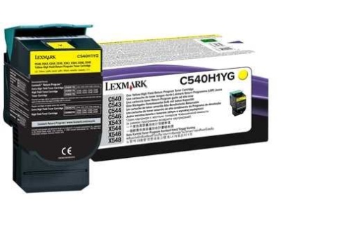 Тонер-картридж оригинальный Lexmark C540H1YG