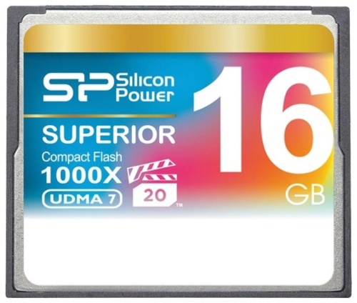 Карта памяти CF Silicon Power 16GB 1000X SP016GBCFC1K0V10