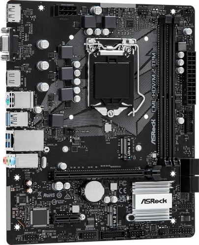 Мат. плата Socket1200 ASRock CML-HDV/M.2 TPM R2.0 фото 3