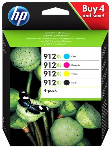 Набор струйных картриджей ориг. Hewlett Packard 912 3YP34AE Набор струйных картриджей ориг. Hewlett Packard 912 3YP34AE