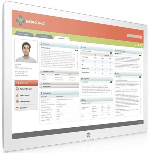 Монитор Hewlett Packard HC241 Healthcare Edition Display 3ME68AA фото 2 Монитор Hewlett Packard HC241 Healthcare Edition Display 3ME68AA фото 2