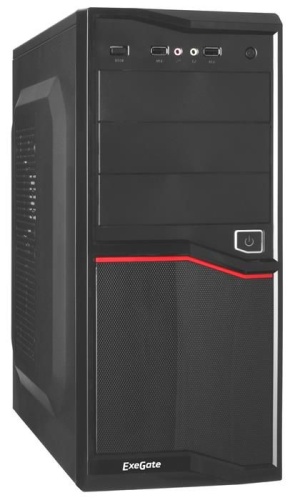 Корпус Miditower EXEGATE AB-220A Black EX267181RUS