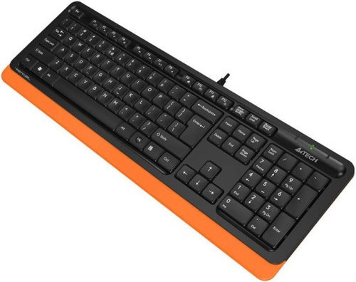 Клавиатура A4Tech Fstyler FK10 черный/оранжевый FK10 ORANGE фото 4