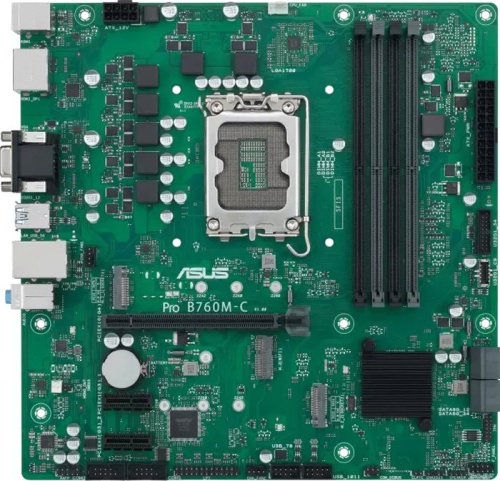 Мат. плата Socket1700 ASUS PRO B760M-C-CSM