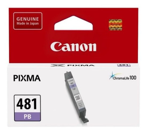 Оригинальный струйный картридж Canon CLI-481 PB 2102C001 фото голубой