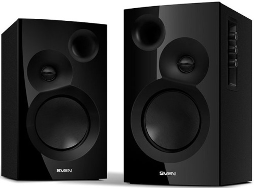 Акустическая система стерео Sven SPS-635 2.0 черный SV-014247 Акустическая система стерео Sven SPS-635 2.0 черный SV-014247
