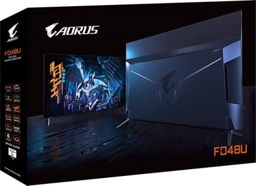 Монитор GIGABYTE Aorus FO48U черный 9DAFO48U-00-1ABEK фото 9