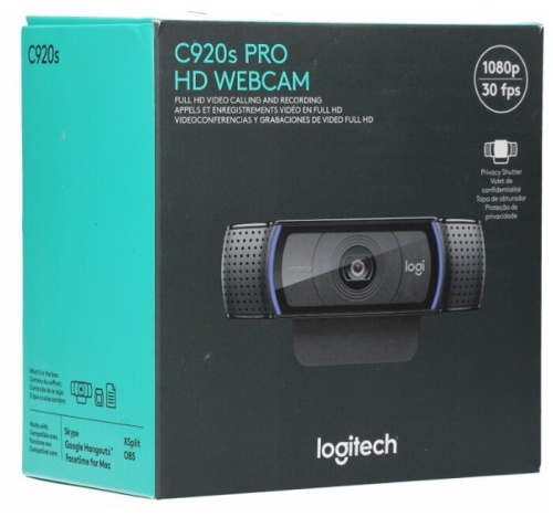 Интернет-камера Logitech C920S Pro HD Webcam 960-001252 фото 6