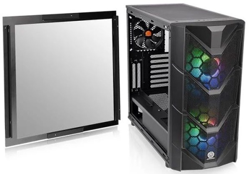 Корпус Miditower Thermaltake Commander C36 TG черный CA-1N7-00M1WN-00 фото 7