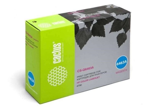 Картридж совместимый лазерный Cactus CS-Q6463AR пурпурный