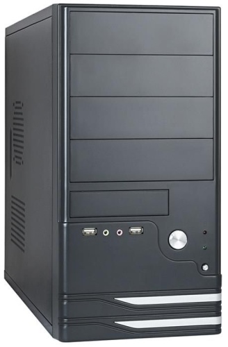 Корпус Minitower EXEGATE BAA-101 Black EX273008RUS