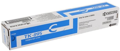 Тонер-картридж оригинальный Kyocera TK-895C 1T02K0CNL0 Тонер-картридж оригинальный Kyocera TK-895C 1T02K0CNL0