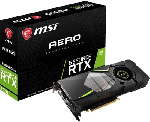 Видеокарта PCI-E MSI 8192Mb RTX 2070 AERO 8G фото 5