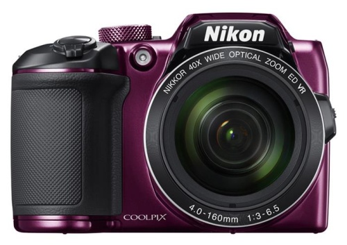 Цифровой фотоаппарат Nikon CoolPix B500 фиолетовый VNA952E1 фото 2