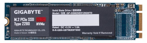 Накопитель SSD M.2 GIGABYTE 128GB GP-GSM2NE8128GNTD