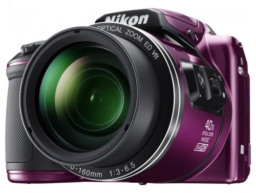 Цифровой фотоаппарат Nikon CoolPix B500 фиолетовый VNA952E1 фото 7