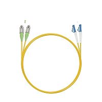 Патчкорд оптоволоконный Cabeus FOP(d)-9-FC/APC-LC/UPC-1m