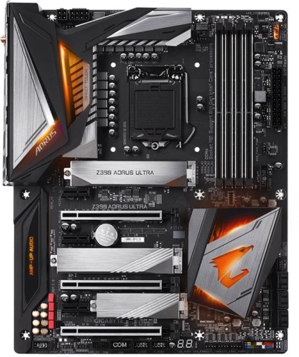 Мат. плата Socket1151v2 GIGABYTE Z390 AORUS ULTRA Z390AORUSULTRA