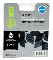 Картридж струйный совместимый Cactus CS-CC654 №901 черный