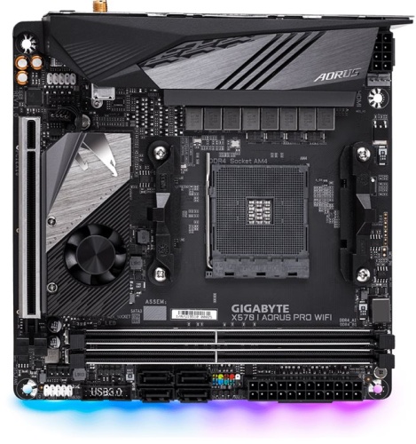 Мат. плата SocketAM4 GIGABYTE X570 I AORUS PRO WIFI RTL