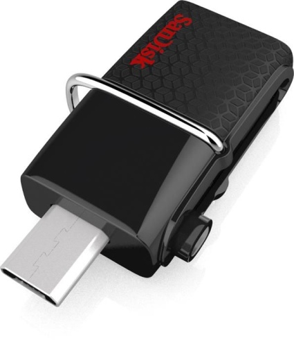 Накопитель USB flash SanDisk 64GB Ultra Android Dual Drive OTG SDDD2-064G-G46 фото 5