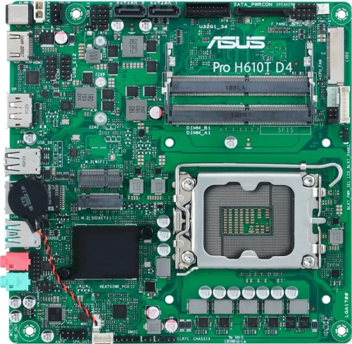 Мат. плата Socket1700 ASUS PRO H610T D4-CSM Мат. плата Socket1700 ASUS PRO H610T D4-CSM
