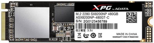 Накопитель SSD M.2 A-Data 480Gb XPG SX8200 ASX8200NP-480GT-C