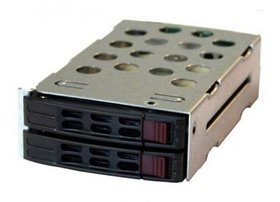 .  Supermicro Adaptor MCP-220-82609-0N carrier to install 2xHDD 2,5 kit
