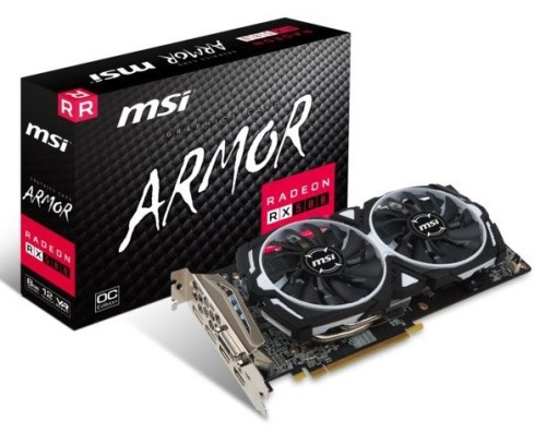 Видеокарта PCI-E MSI 8192Mb Radeon RX 580 ARMOR 8G OC фото 5