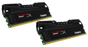 Модуль памяти DDR3 Kingston 2х4Гб Beast Performance Gaming KIT2 HX318C9T3K2/8 Черный