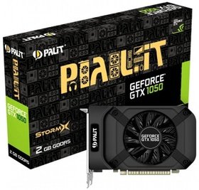  PCI-E Palit 2048 GeForce GTX 1050 StormX NE5105001841-1070F