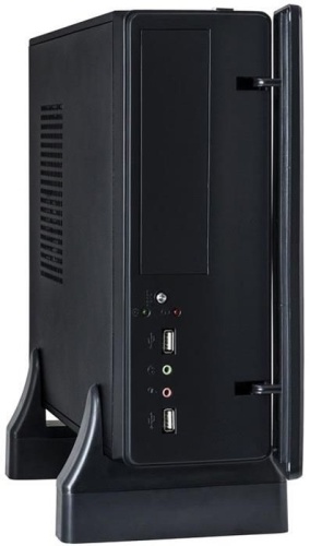 Корпус HTPC ExeGate MI-213L Black-Silver EX249492RUS фото 2