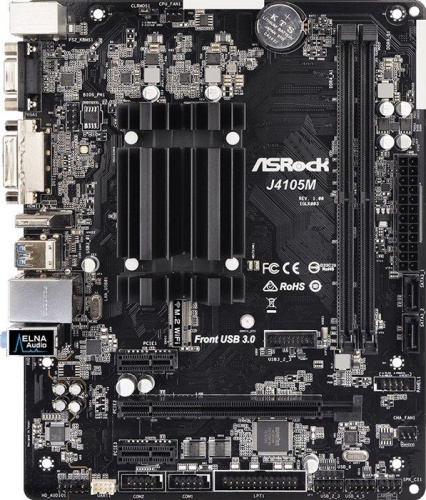 Мат. плата с CPU ASRock J4105M