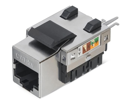 Модуль-вставка Cabeus KJ-RJ45-Cat.5E-SH-90 фото 2 Модуль-вставка Cabeus KJ-RJ45-Cat.5E-SH-90 фото 2