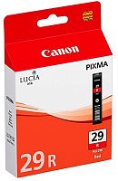 Оригинальный струйный картридж Canon PGI-29 R Red 4878B001