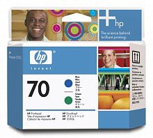 Печатающая головка Hewlett Packard 70 Blue and Green printhead C9408A